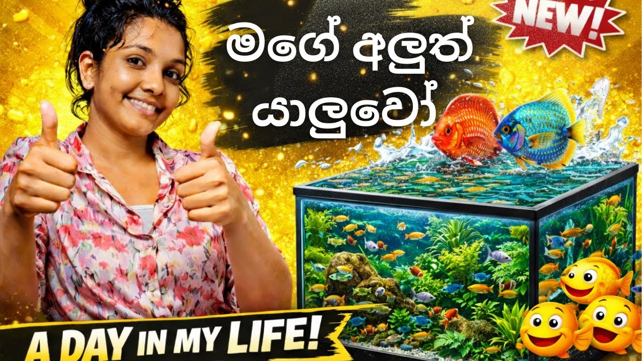 මගේ අලුත් යාලුවෝ 🐠🐠 #viral #13million #1million #viralvideo 