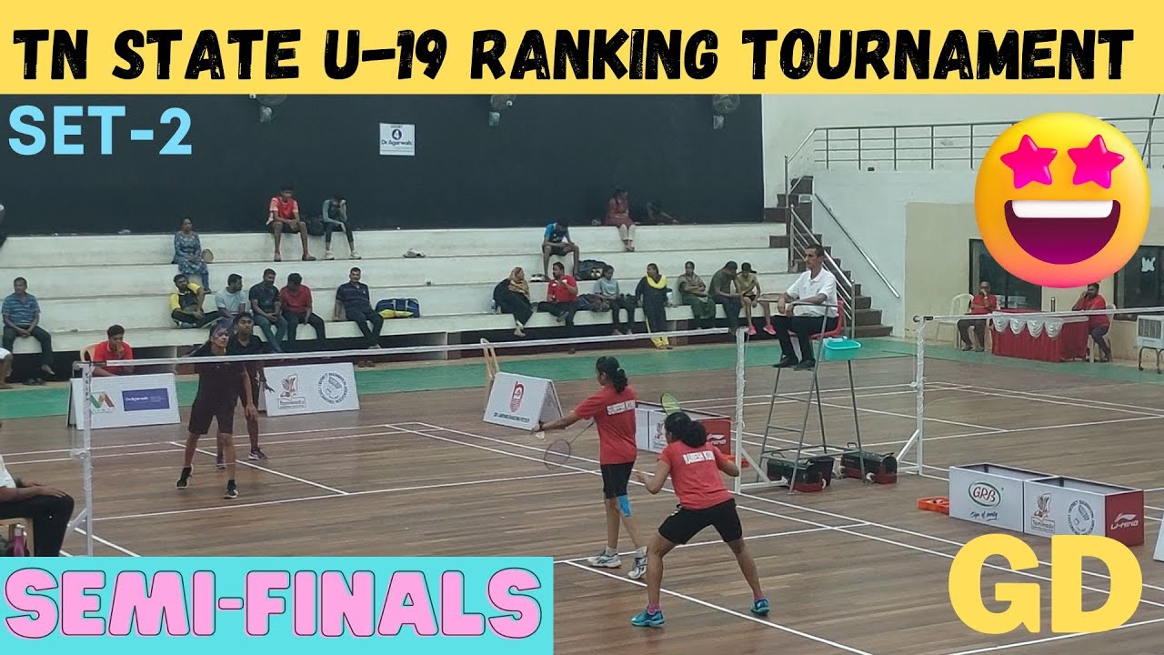 ASMITHA/PRASITHA vs ANOUSHKA/HARIPRIYA || SET-2 || TAMILNADU STATE U-19 RANKING TOURNAMENT - 2024