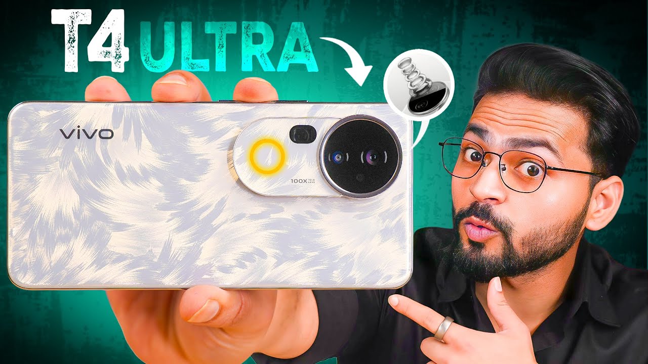 vivo T4 Ultra EXCLUSIVE First Look! 🔥 Camera 100X Zoom + 120FPS Gaming BEAST !! 🤯