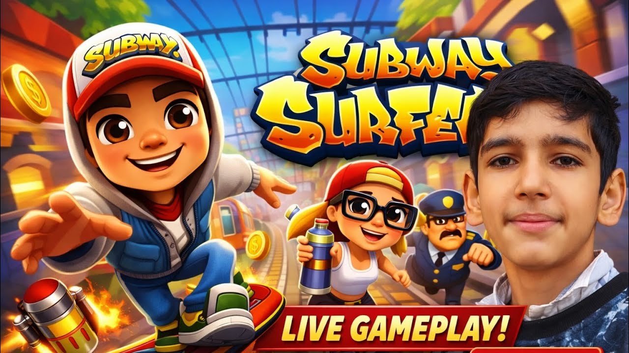 impossible run subway surfer unlimited live #live #gameplay #subwaysurfer