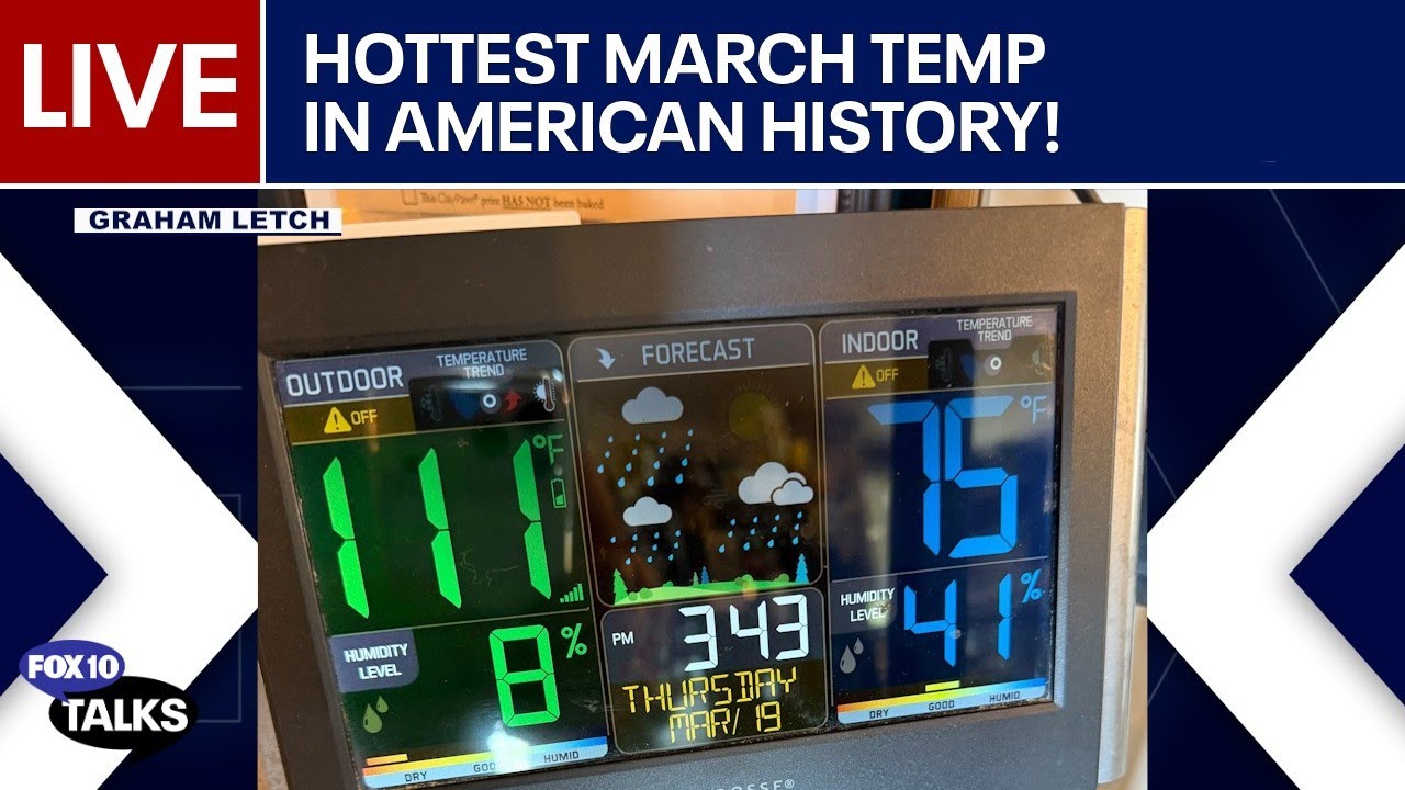 🔴LIVE: Iran latest, hottest March temps ever, Nancy Guthrie theory | FOX 10 Talks