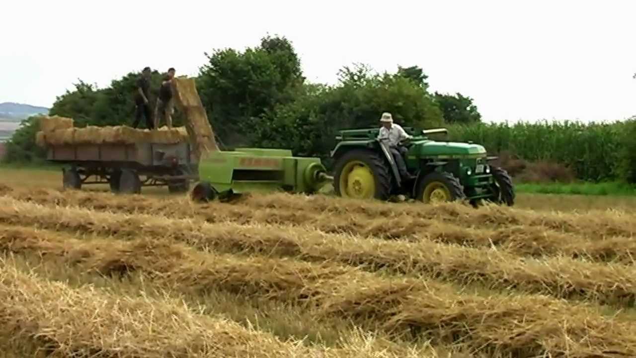 John Deere 1040 mit Claas Trabant 2012