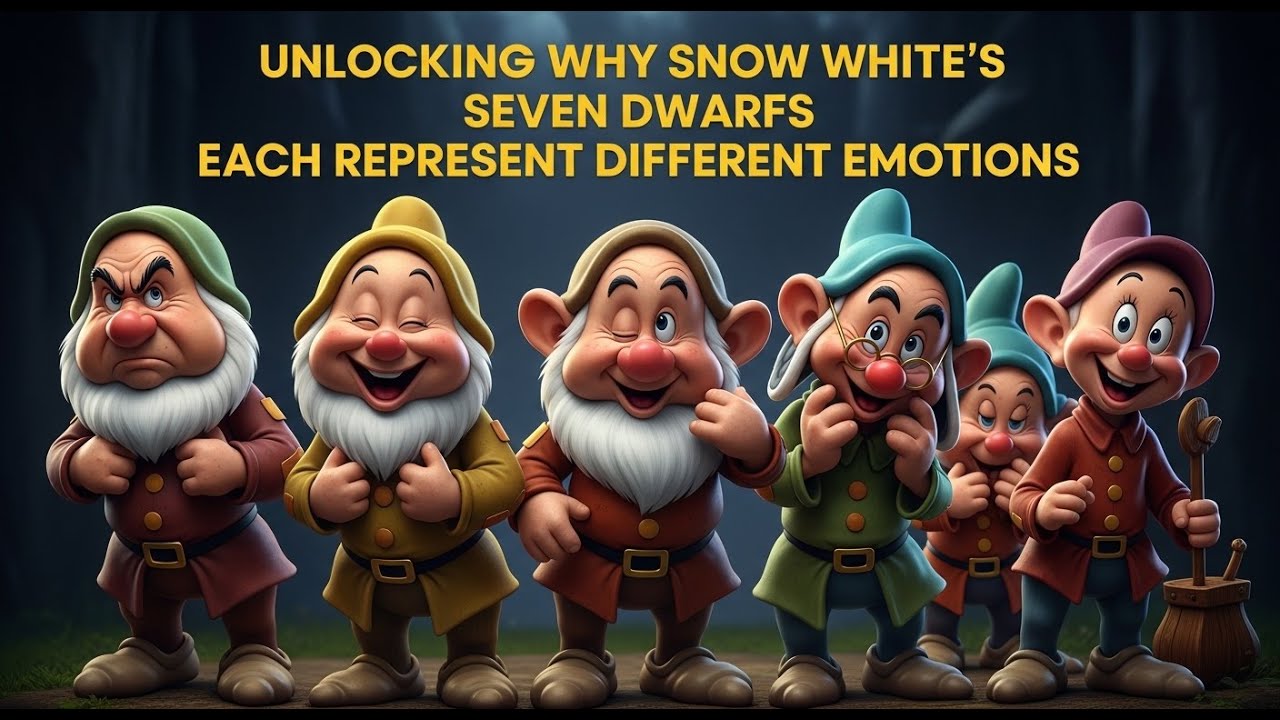 "Unlocking Why Snow White's Seven Dwarfs Each Represent Different Emotions"