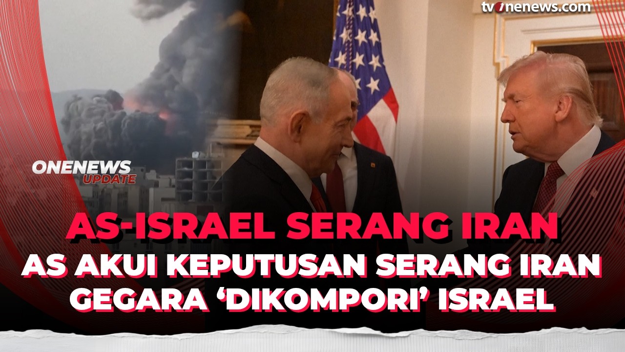 AS Akui Keputusan Serang Iran Akibat Dikompori Israel! Kok Bisa? | OneNews Update