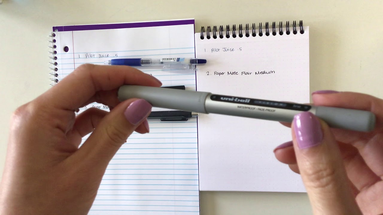 Waterproof Test on My Favorite Pens   - Pilot Juice, Flair, InkJoy, Uni-Ball, Energel, Pigma Micron