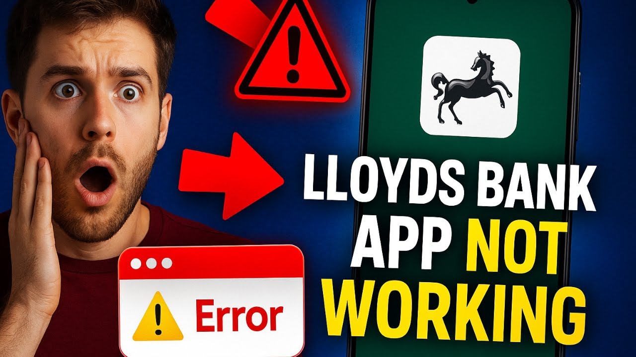 How to fix lloyds bank app not working