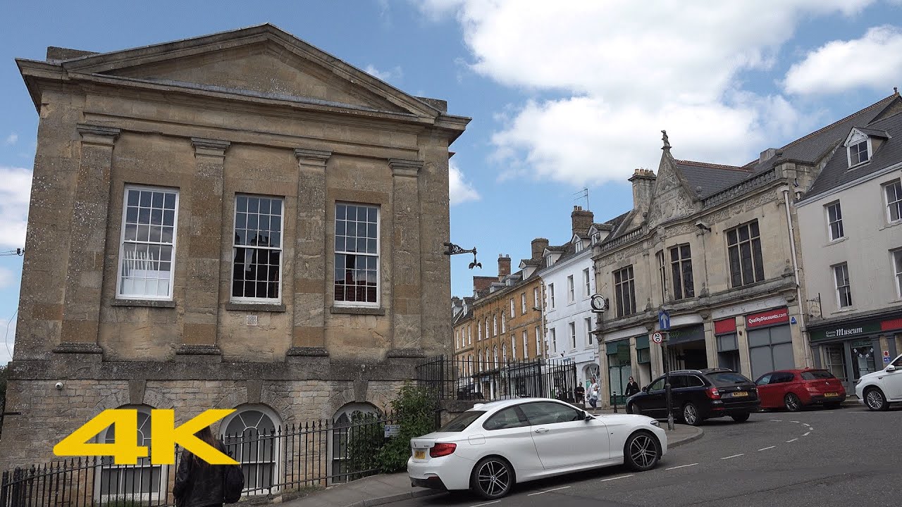 Chipping Norton Walk: Town Centre【4K】