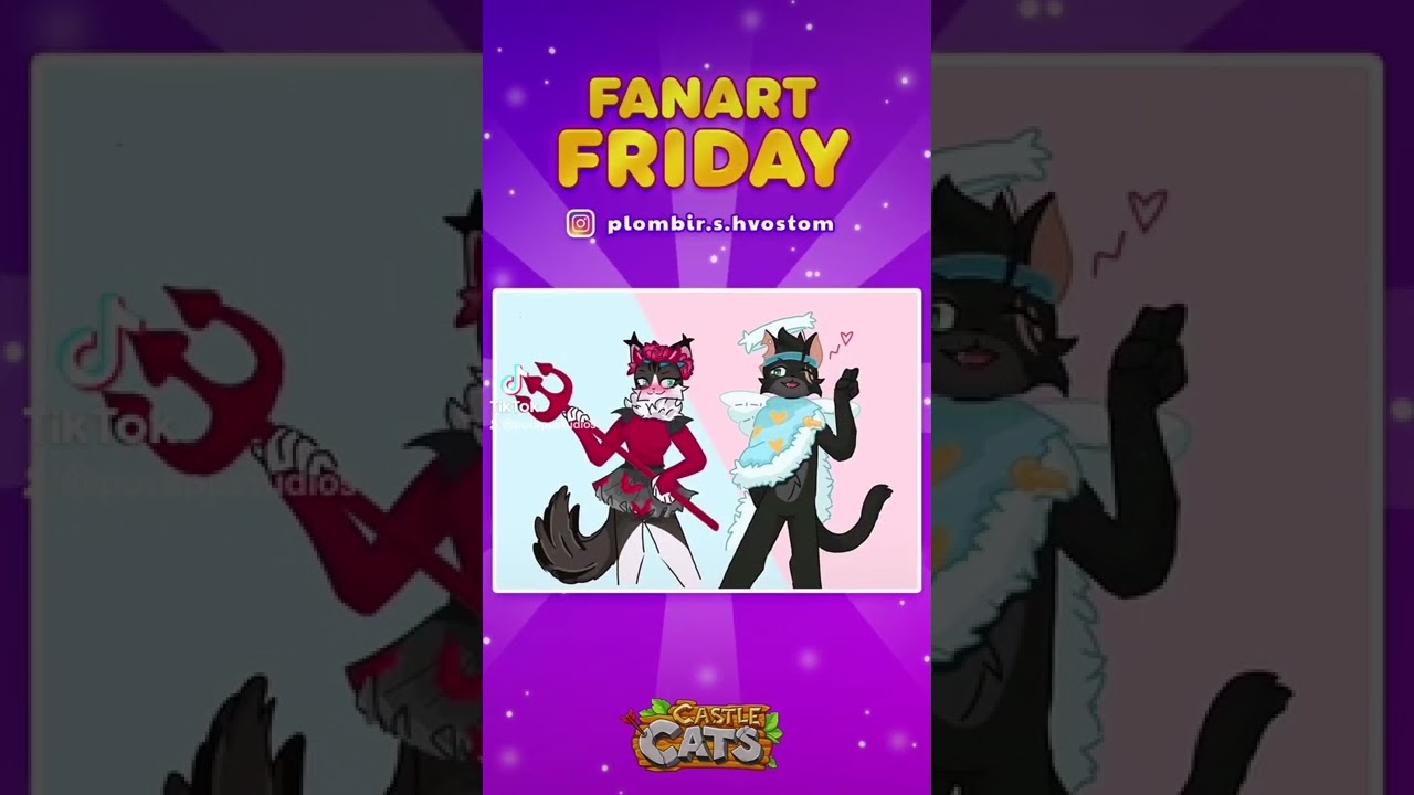 🎨 Fanart Friday - Castle Cats & Dungeon Dogs 🐶🐱