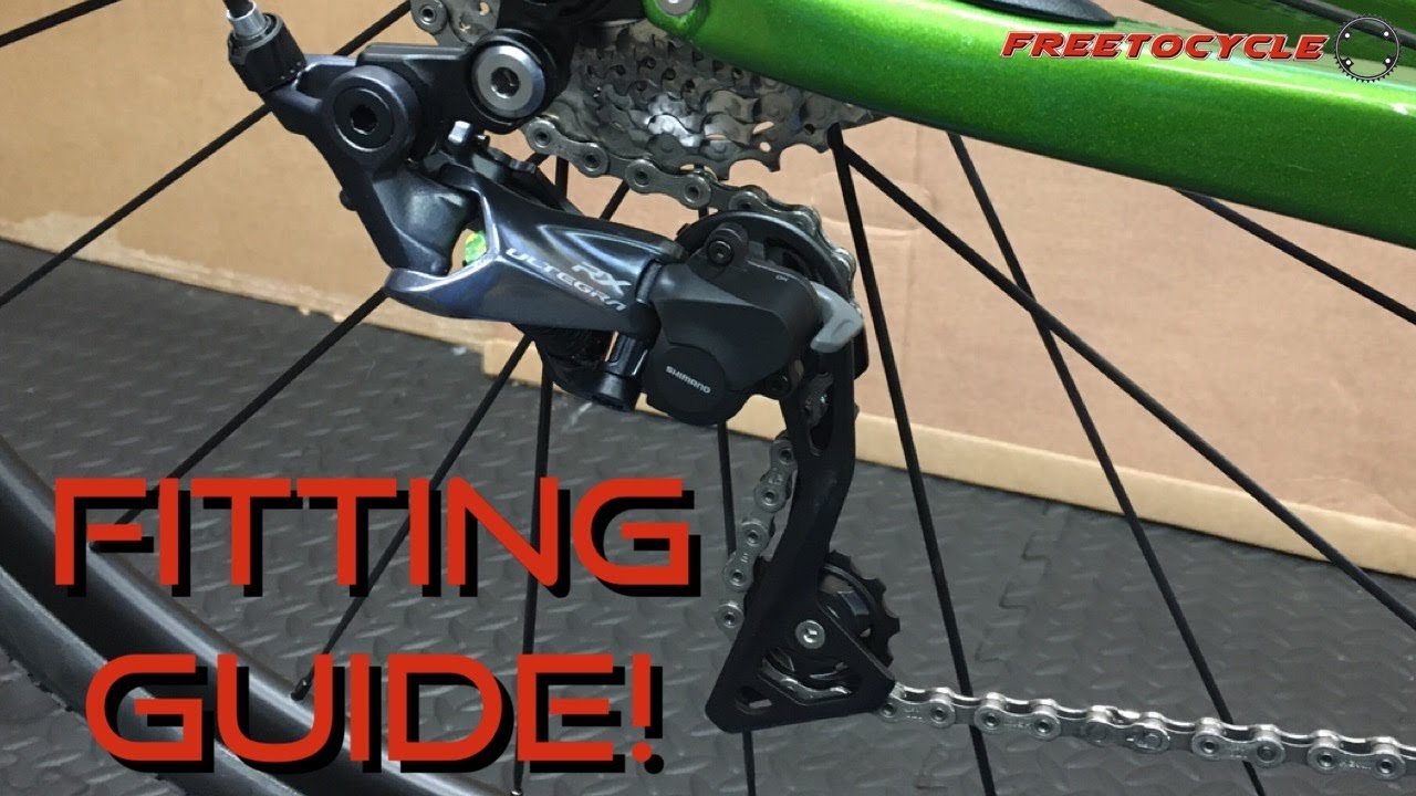 Shimano Ultegra RX800 Rear Derailleur Fitting Guide