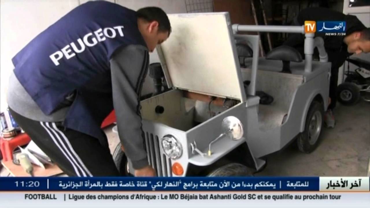 السيارة الخشبية بتقنيات ميكانيكية بسيطة ... الحاجة أم الإختراع