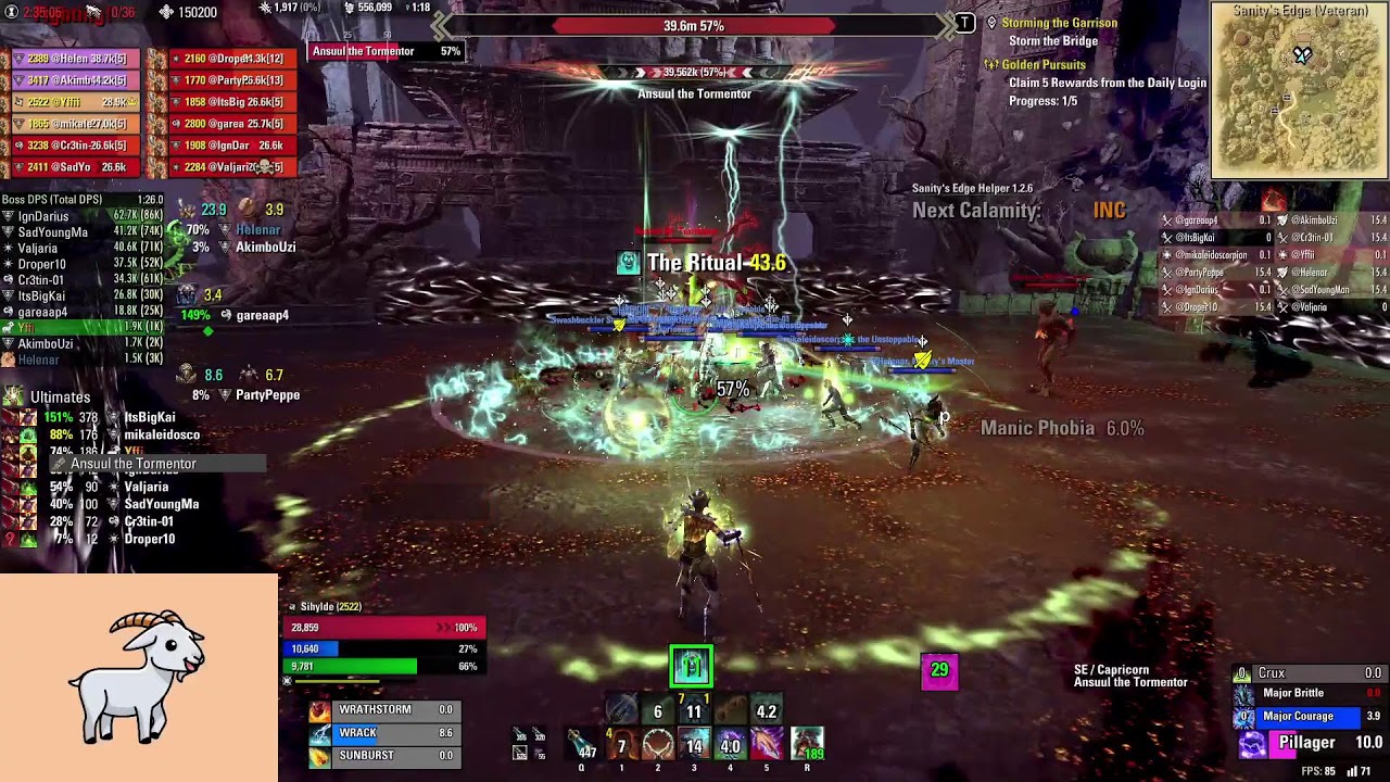 Back in Jail... Mindmender Day 1 - Healer pov - Capricorn - The Elder Scrolls Online
