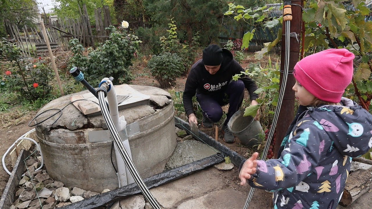 I concret by hand. Life and everyday life in the village
