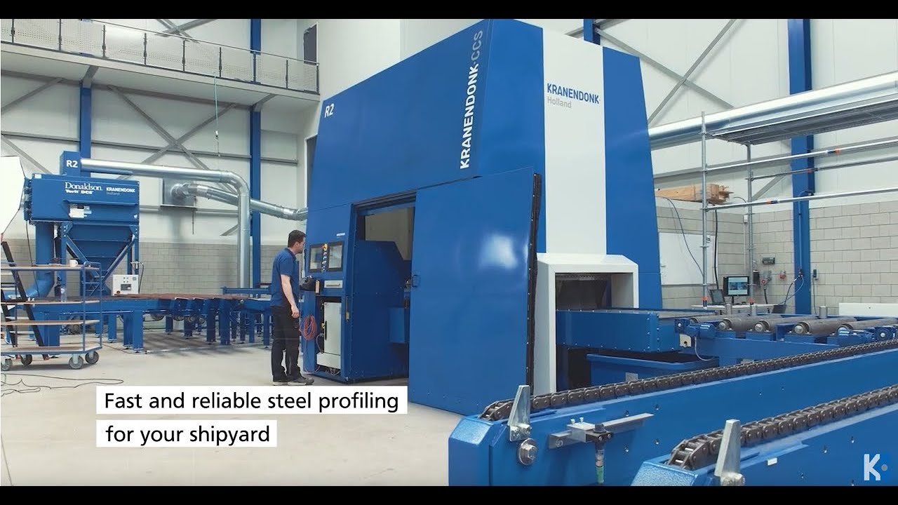 KRANENDONK - Profile cutting line for shipyard automation (2022)