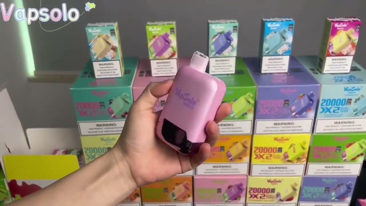Vapsolo twins 20000 puffs Unbox video#vapelife #vapeflavours #vapeshop