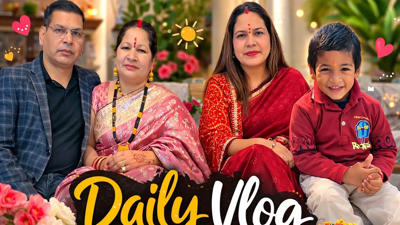 “छोटी-छोटी खुशियों से बना आज का दिन, बस यही है हमारे डेली व्लॉग की असली कहानी।” #yt #maabetablogs 