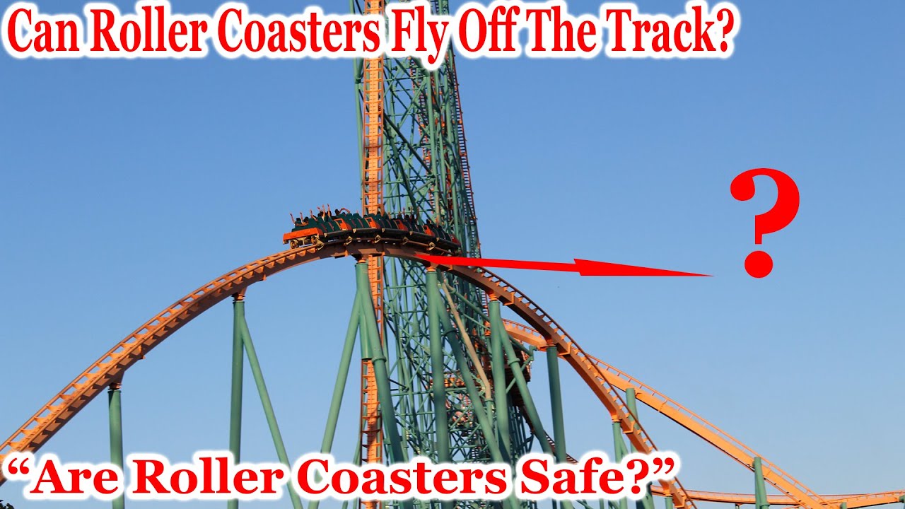 Can Roller Coasters Fly Off The Track? (how roller coasters wheels work)
