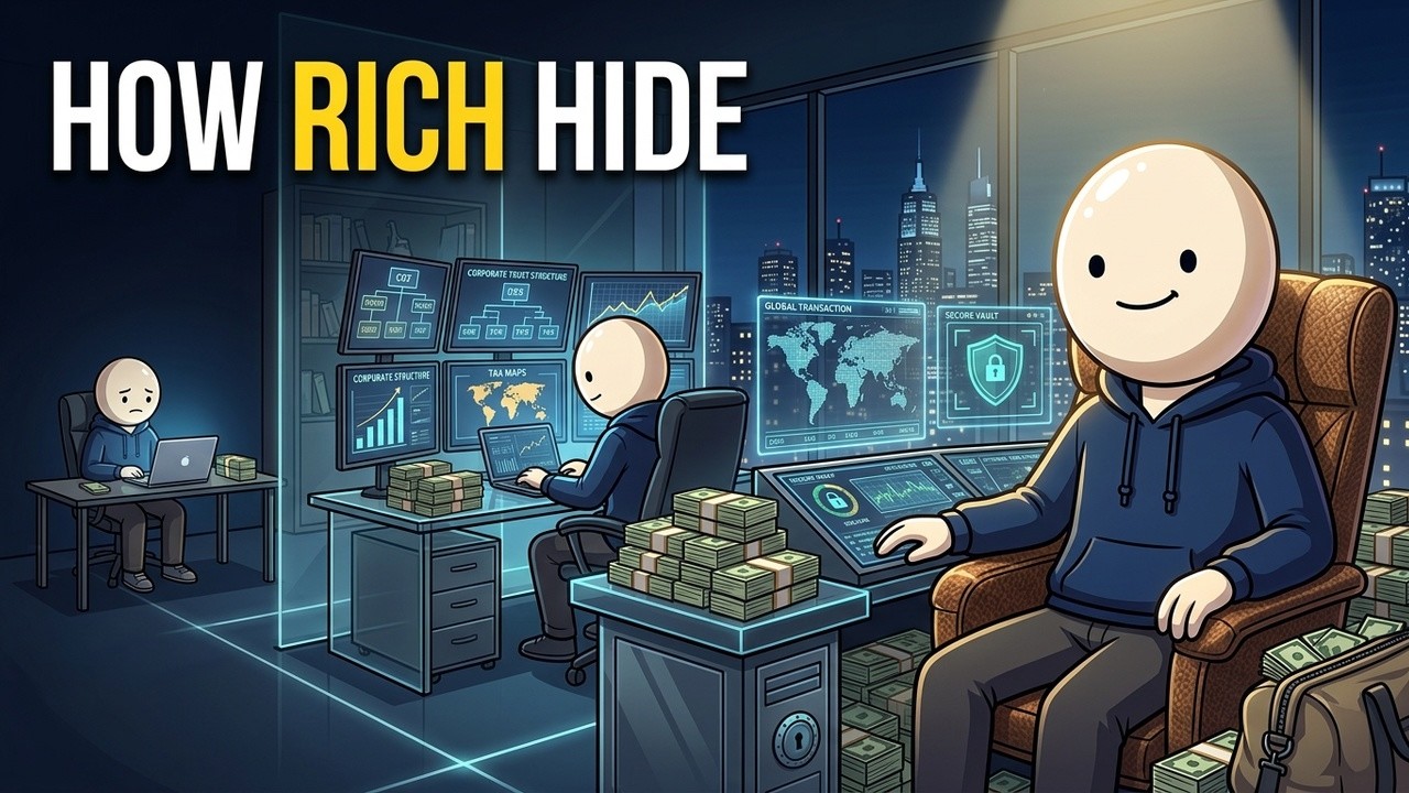 How the Rich Hide Their Money at Every Level of Wealth