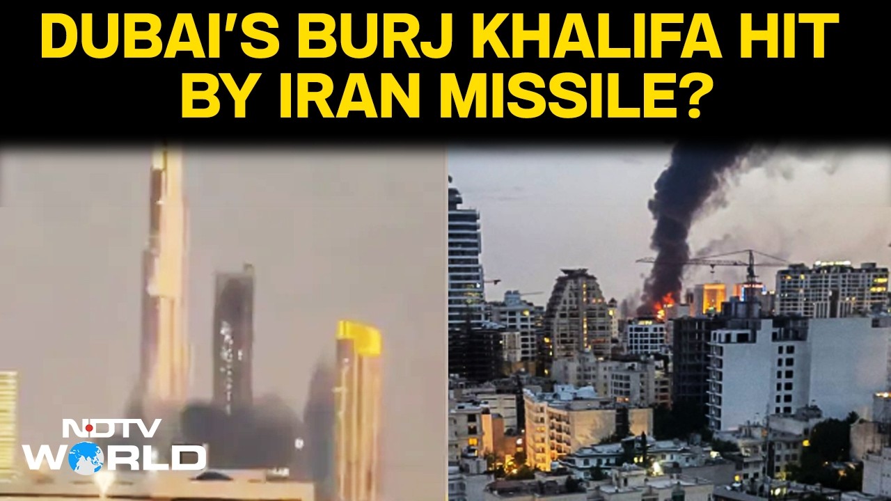 Iran Attacks Dubai | Iran News LIVE | Burj Khalifa Dubai | US Attacks Iran | US Iran War News LIVE