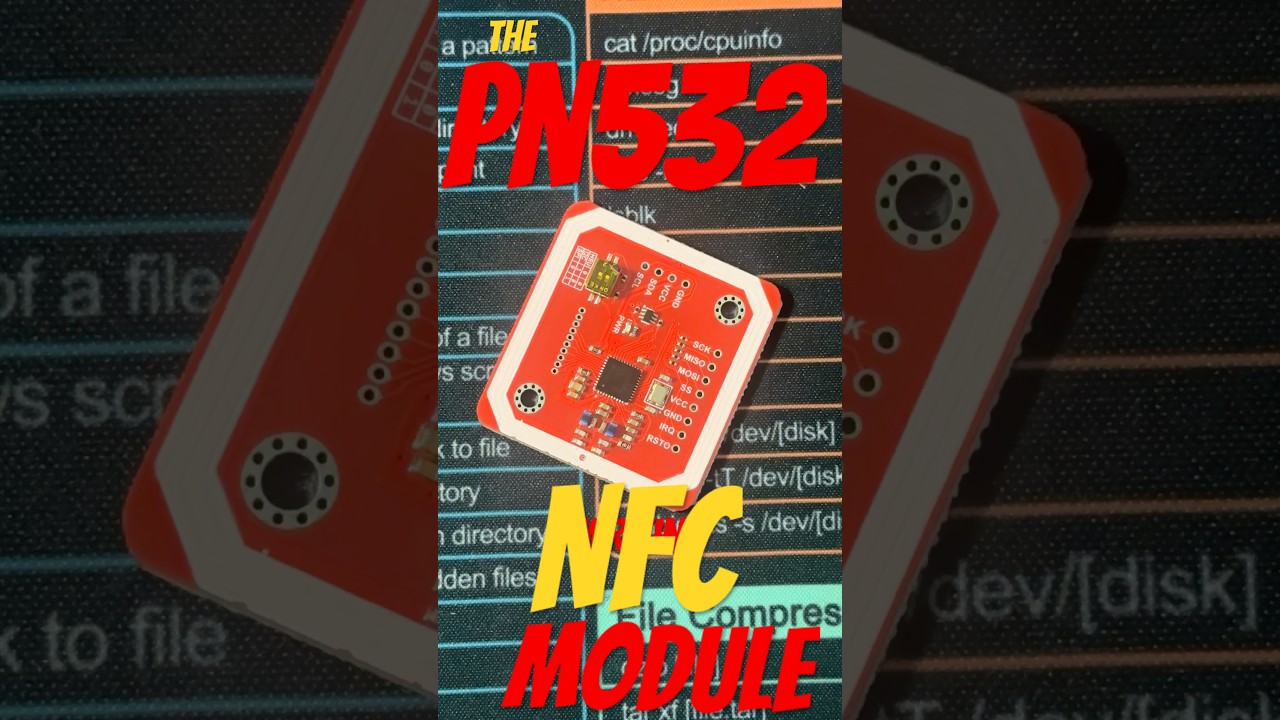 The PN532 NFC Module #nfc #esp32 #arduino #raspberrypi
