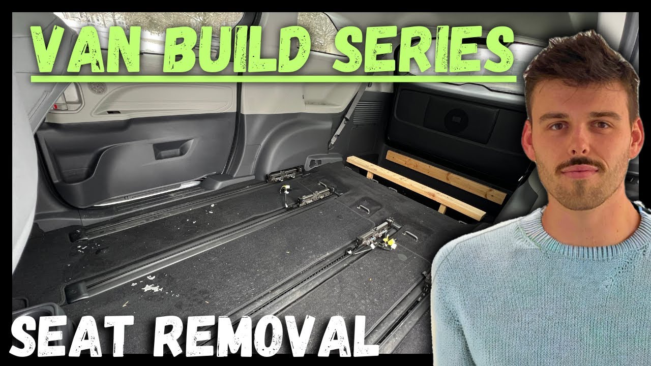 Building a minivan to live in... removing the seats #vanlife #diy #howto