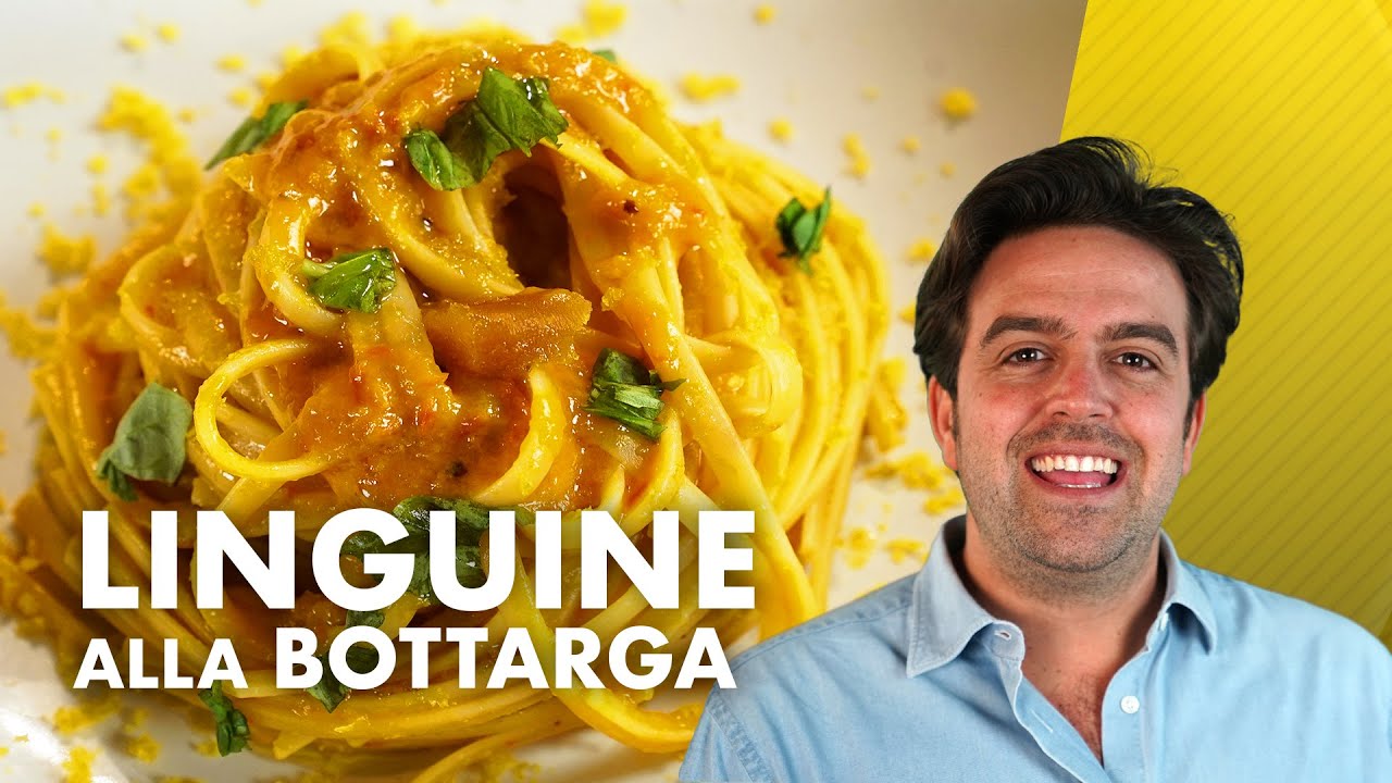 Linguine alla bottarga per veri esperti. *CENA ROMANTICA*