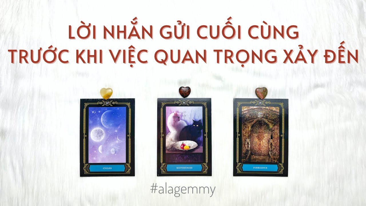 ⚠️LỜI NHẮN CUỐI CÙNG TỪ VŨ TRỤ TRƯỚC KHI VIỆC QUAN TRỌNG XẢY ĐẾN 🧩✨Tarot 2023🪄🎯
