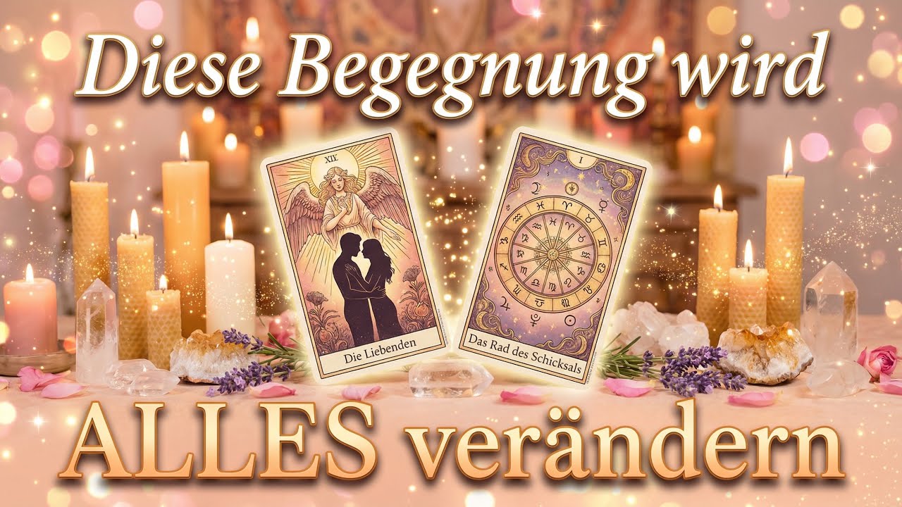 Diese Begegnung wird JETZT alles f&uuml;r dich ver&auml;ndern&hellip;❤️✨Tarot Heute