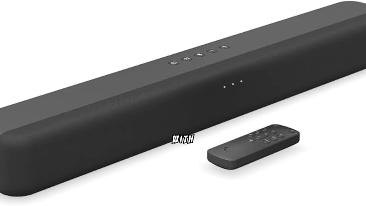 Boost Your TV Audio with the Amazon Soundbar: Alexa-Enabled for an Immersive Home Theater Experience