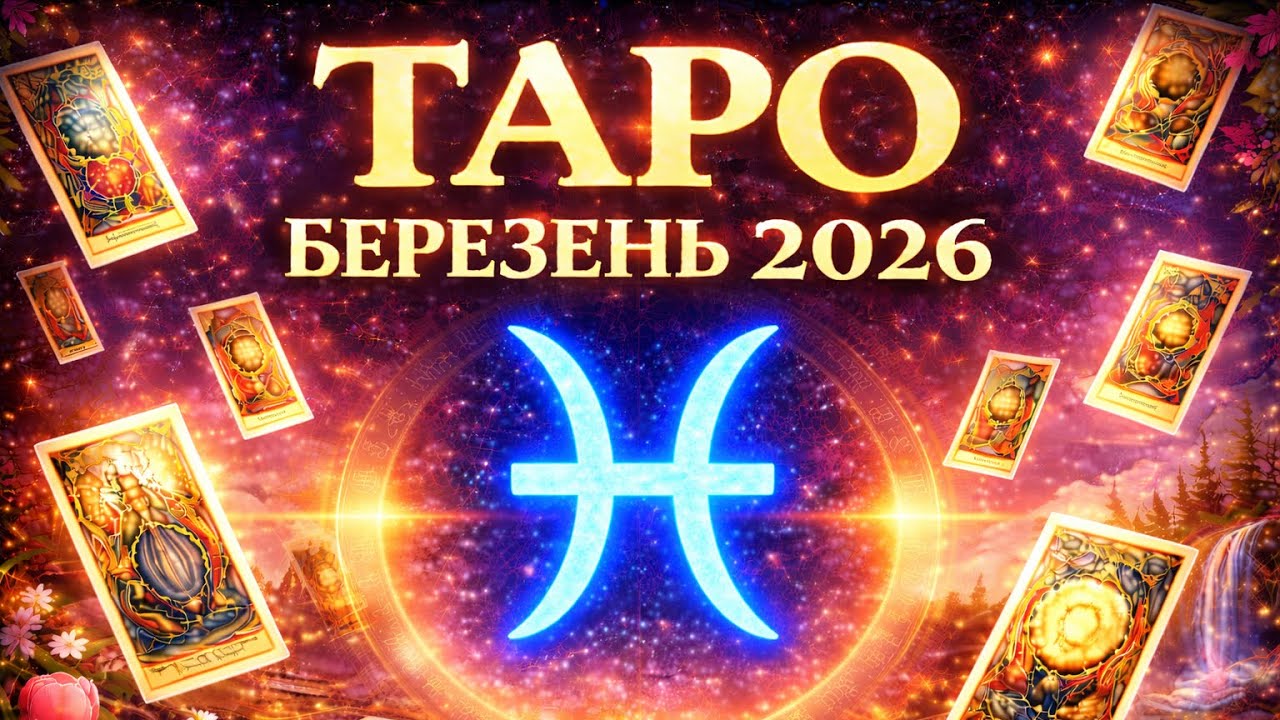 ТАРО на БЕРЕЗЕНЬ 2026 | РИБИ | Удача на вашій стороні?
