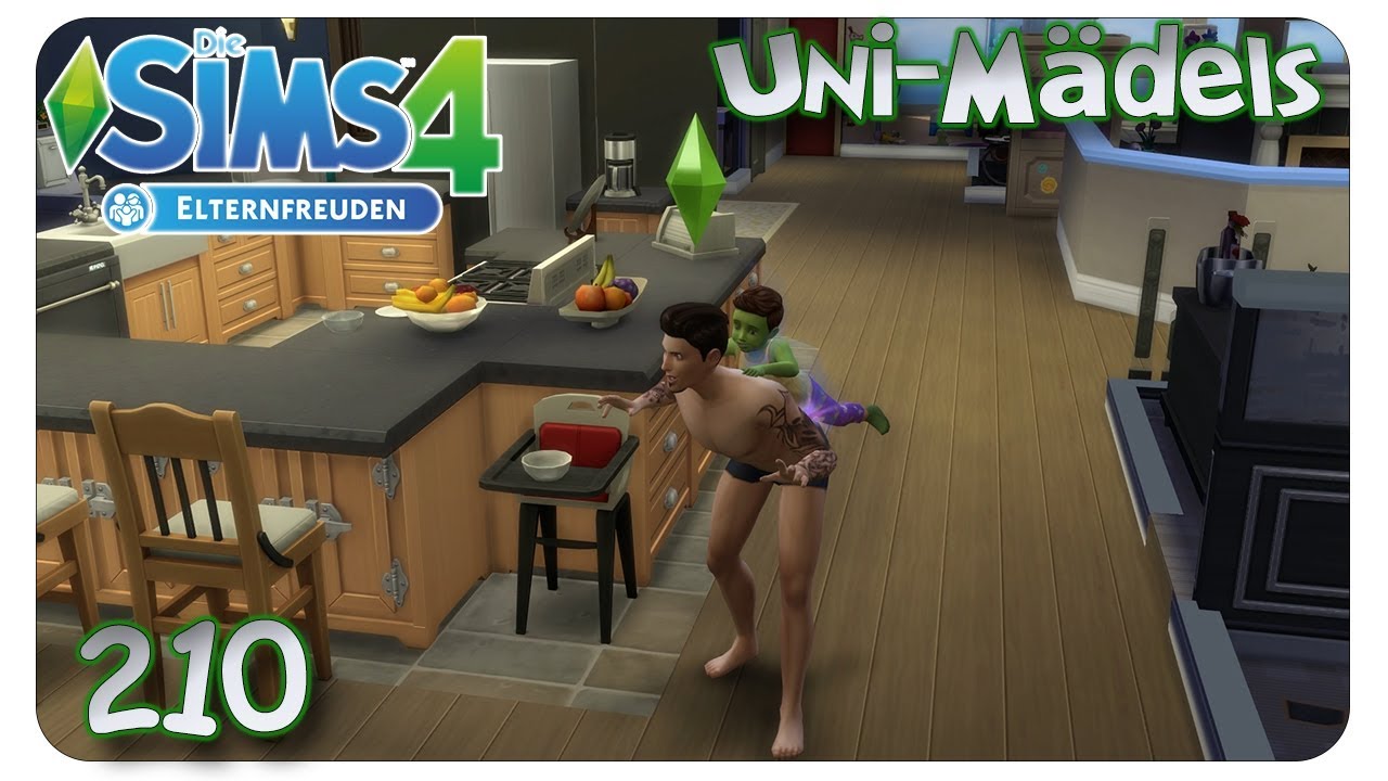 Spielen macht Spa&szlig;! #210 Die Sims 4: Uni M&auml;dels Elternfreuden - Let's Play