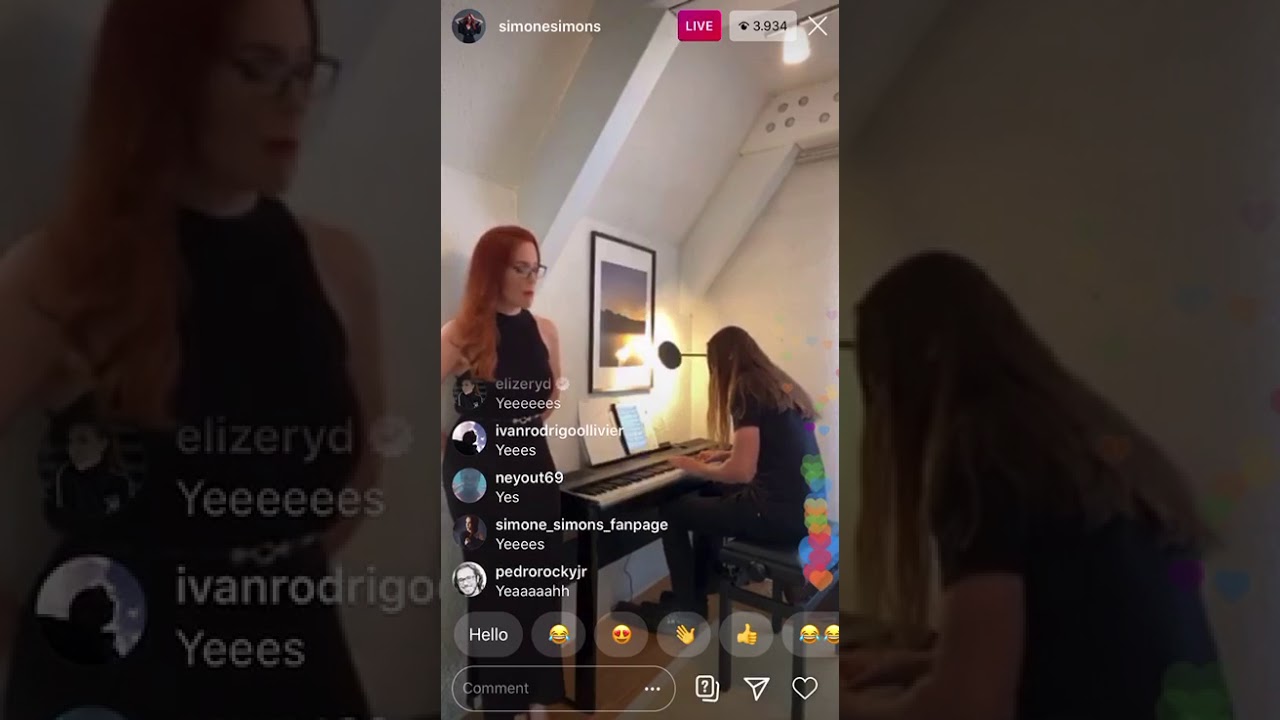 Simone Simons & Oliver Palotai 