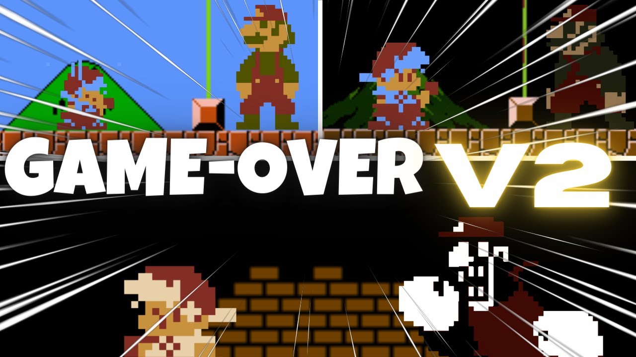GAME OVER V2 - Friday Night Funkin' SMB. FUNK MIX: GAME OVER Vs. MX / MARIO 85 (FANMADE FNF MOD)