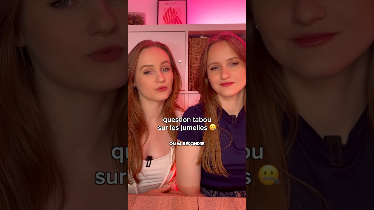 Les jumelles ont leurs 1ere r&egrave;gles en m&ecirc;me temps ? 🫣🩸#shorts
