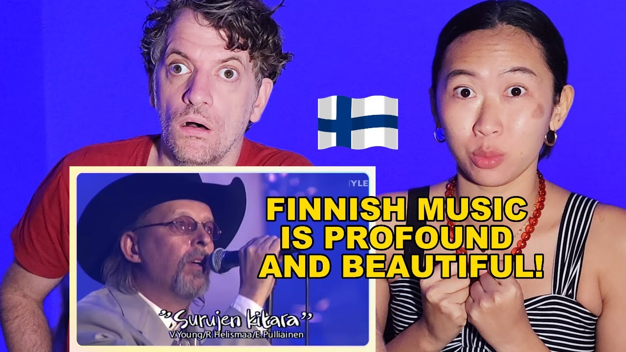 Our First Reaction to Finnish singer Topi Sorsakoski (Agents) - Surujen kitara