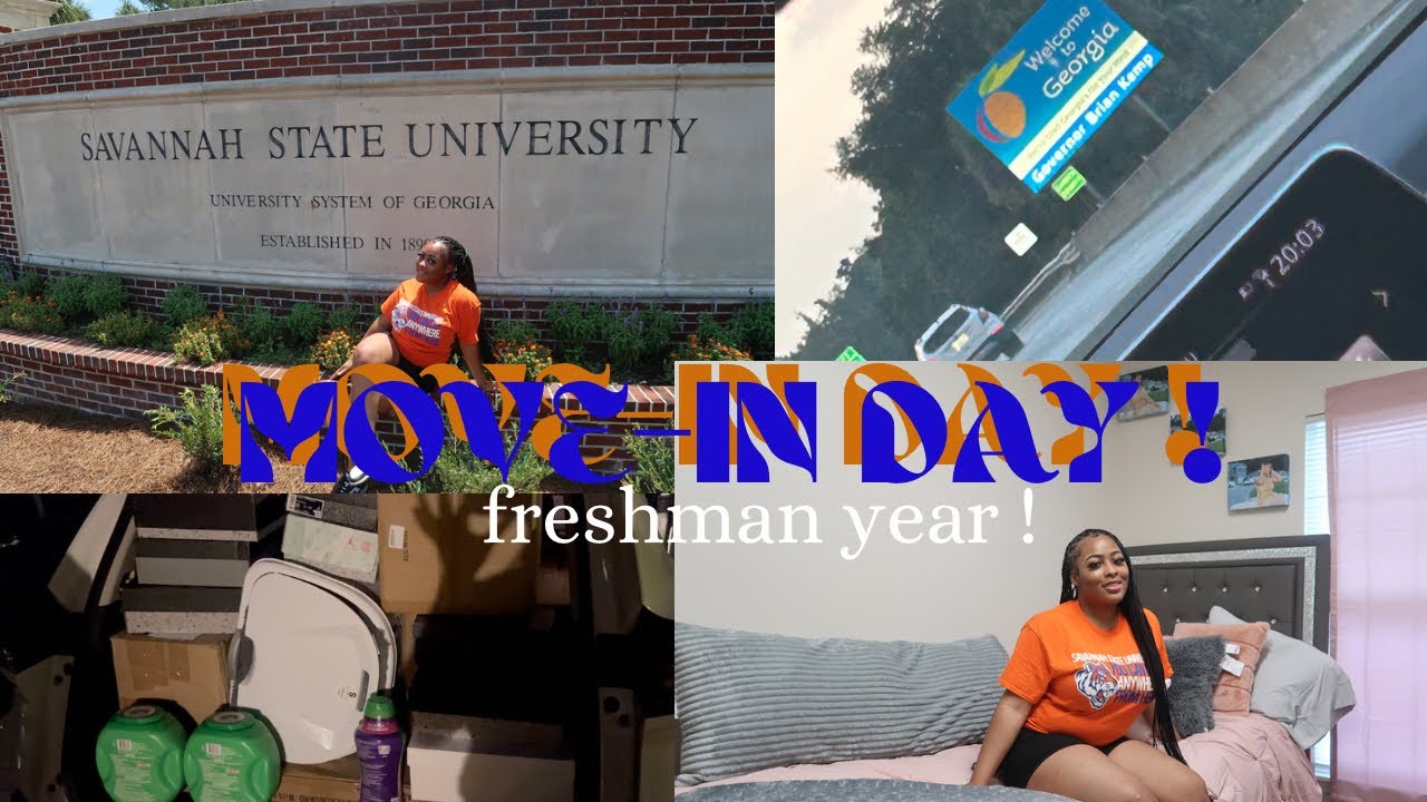 HBCU COLLEGE MOVE-IN VLOG | Savannah state university