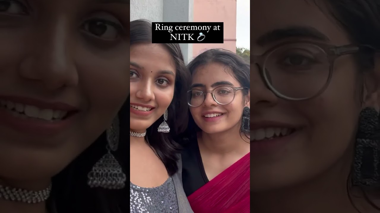 Ring ceremony at NITK | 2019-2023 #shortsvideo #viral #nitk