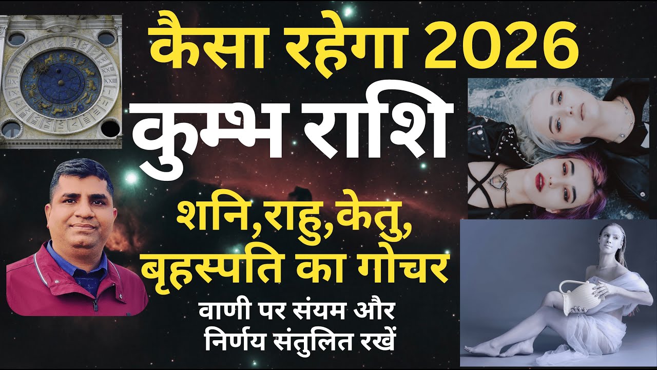 Kumbh Rashi 2026| Shani-Rahu-Ketu-Brihaspati Gochar 2026|