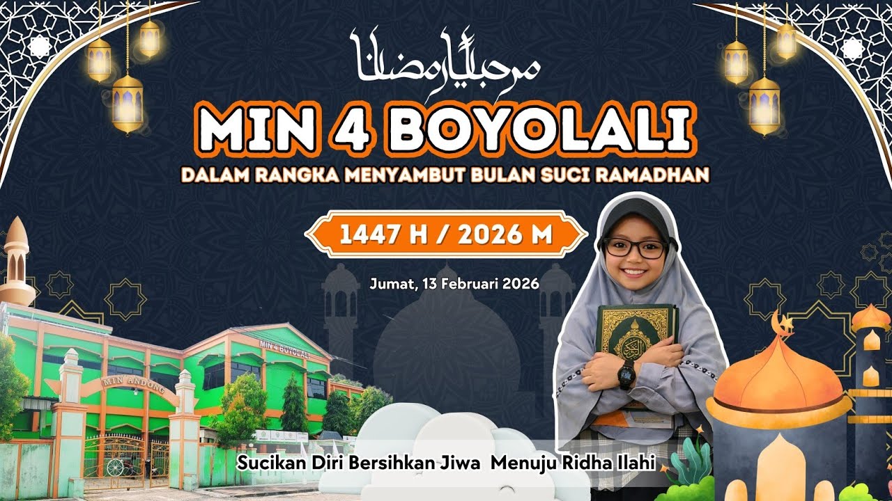 Pawai Menyambut Bulan Ramadhan 1447H / 2026M| MIN 4 BOYOLALI