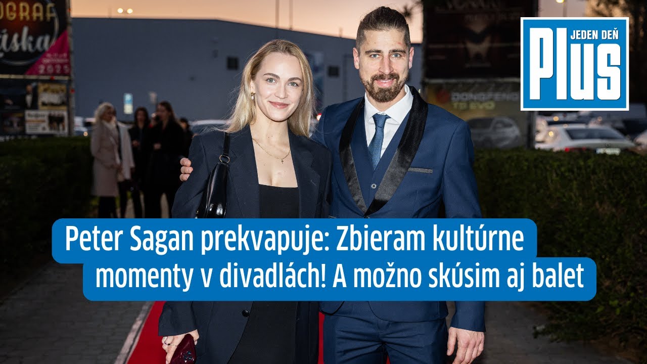 Peter Sagan prekvapuje: Zbieram kultúrne momenty v divadlách! A možno skúsim aj balet
