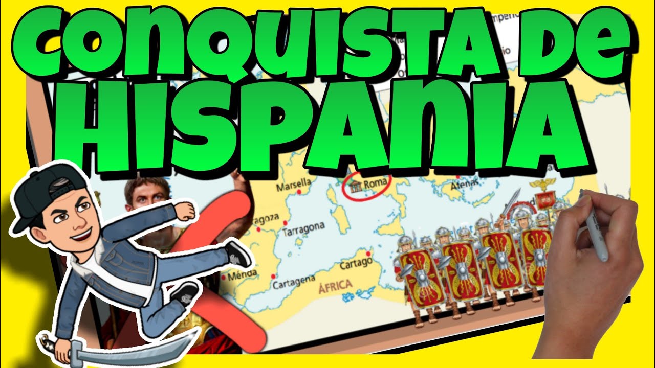 ⚔ La CONQUISTA ROMANA en HISPANIA para NIÑOS