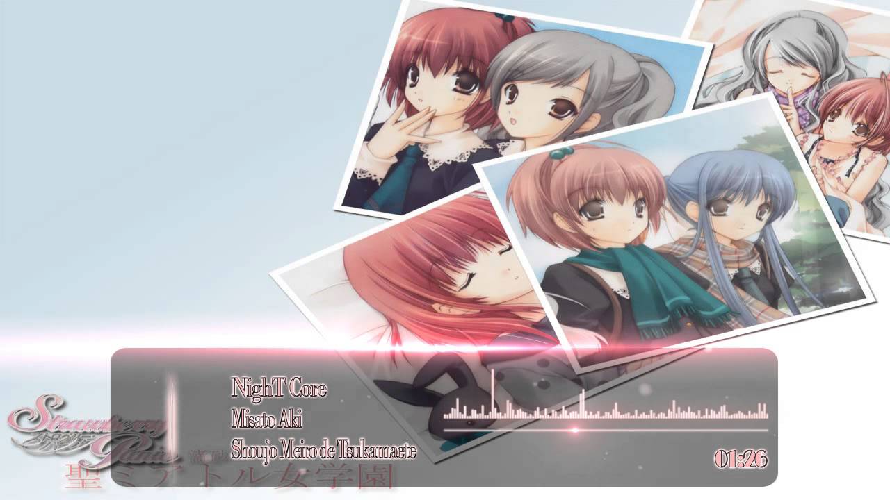 [NightCore] • Misato Aki - Shoujo Meiro de Tsukamaete