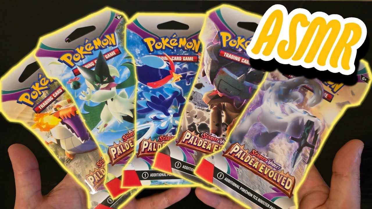 ASMR | Paldea Evolved Sleeved Booster (Pokemon TCG)