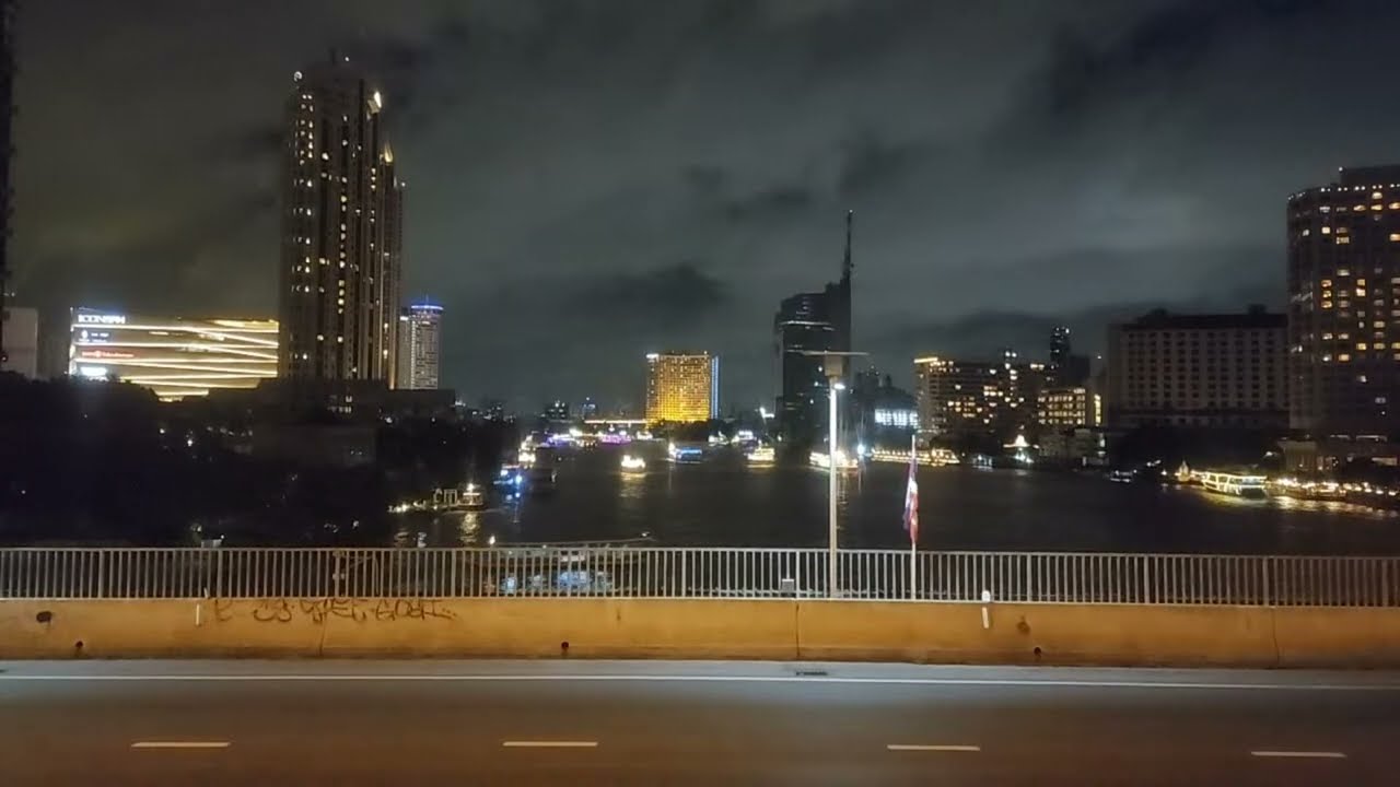Silom Line - Bangwa to Saphan Taksin BTS SkyTrain Station Bangkok Thailand