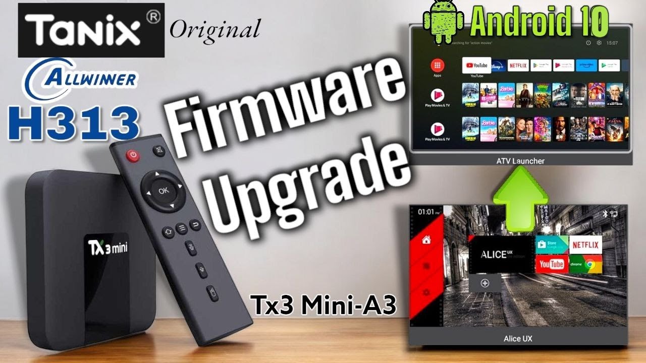 Atualizar/Trocar o Firmware em TV Box Allwinner - Passo a Passo! (Tx3 Mini H313 LPDDR)