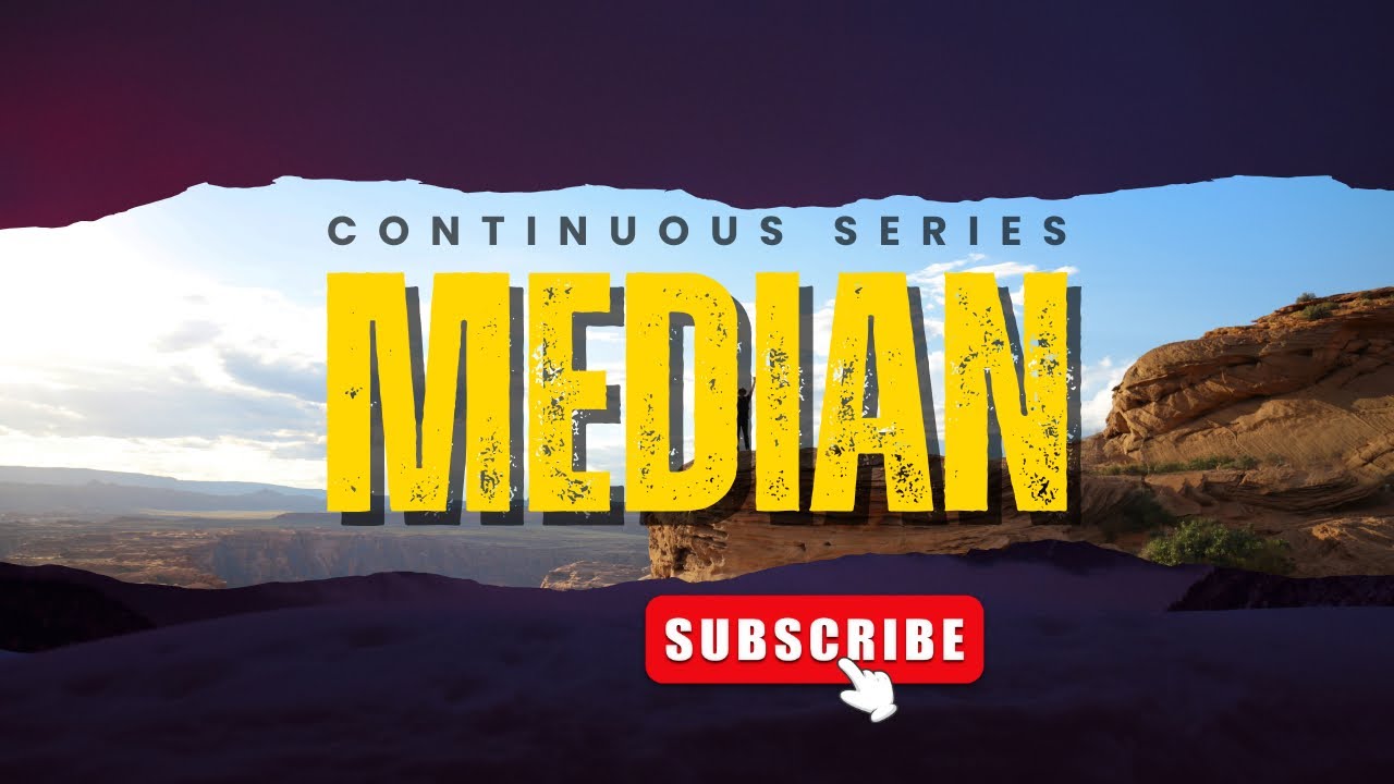 Continuous Series ka Median nikalne ka sabse asaan tarika (Step-by-Step)