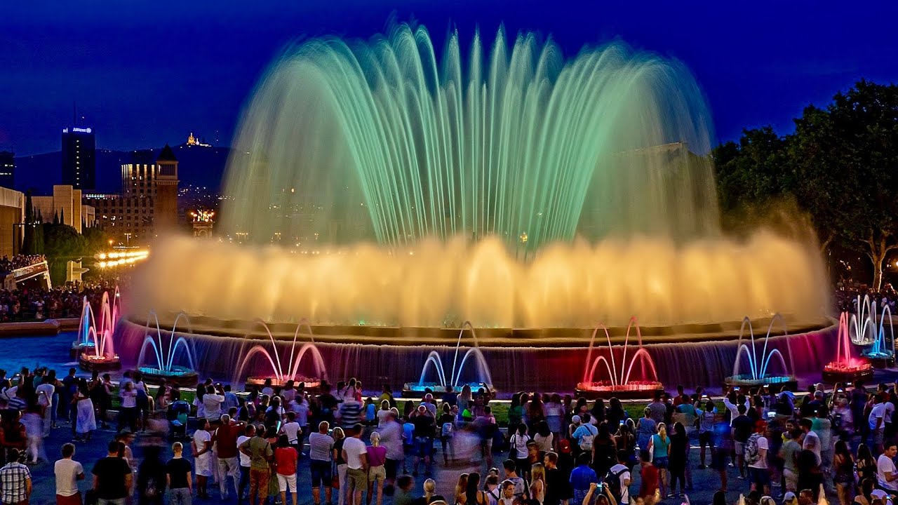 Magic Fountain of Montjuic - Barcelona, Spain