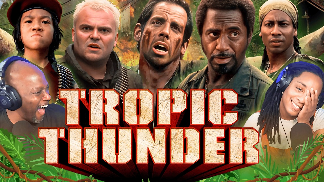 Is This The FUNNIEST Movie of the 2000s?! TROPIC THUNDER First Time Watching!