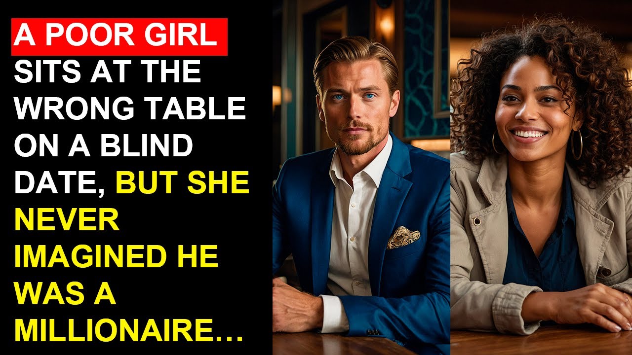 A Poor Girl Sits at the Wrong Table on a Blind Date, but She Never Imagined He Was a Millionaire…
