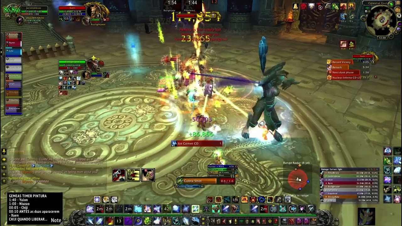 Twin Consorts 10 Heroic - Throne of Thunder - Survival Hunter POV