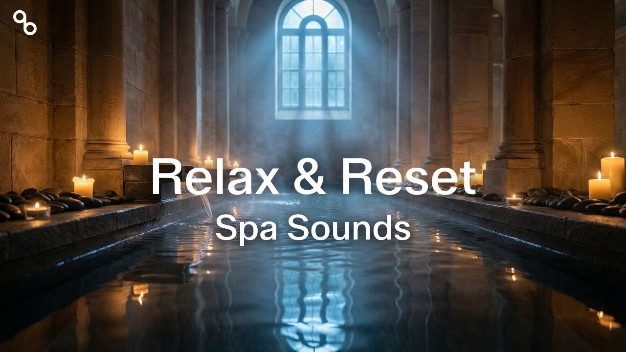 LIVE: Relaxing Spa Music 🌿 Soothing Synths & Flowing Water | Calm Focus & Meditation